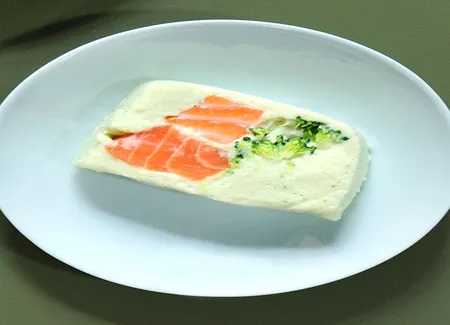 Terrine saumon-brocolis