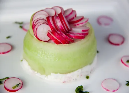 Timbale de radis