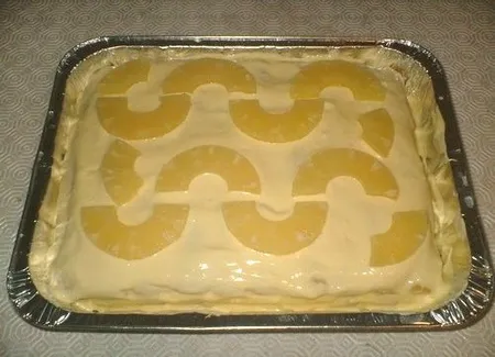 Tiramisu à l'ananas