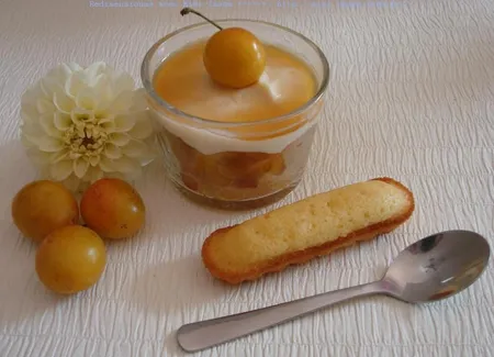 Tiramisu aux mirabelles