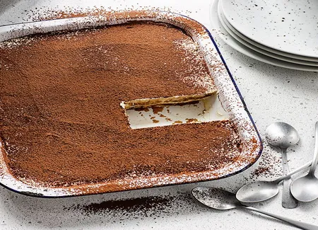 Tiramisu sans oeuf à la chantilly
