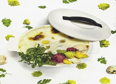 Tome au thé et oeufs de caille coulants