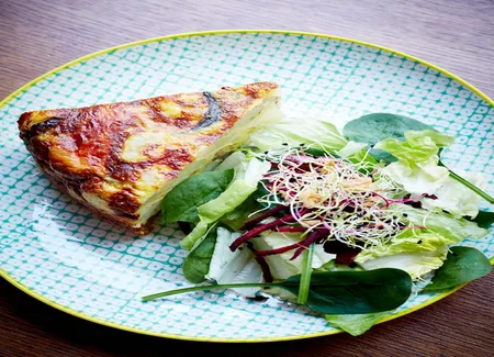 Tortilla aux légumes grillés