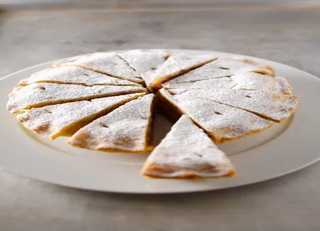 Tourte aux blettes et pommes