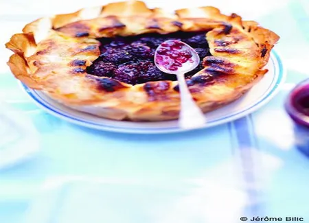 Tourte aux mûres