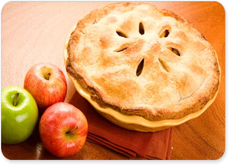 Tourte aux pommes