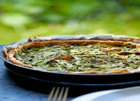 Tourte d'asperges
