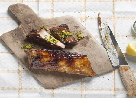 Travers de porc acidulés