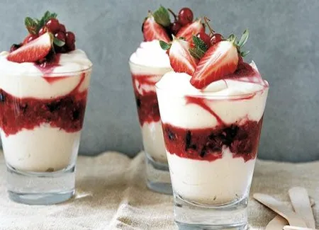 Trifle aux fruits rouges