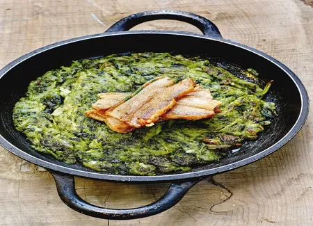 Trinxat de cerdagne au chou vert