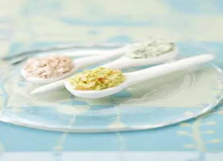 Trois petites bouchées