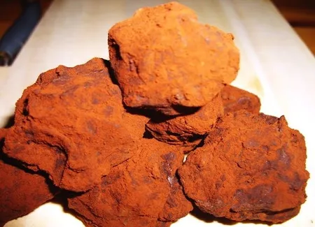 Truffes à la fleur de sel