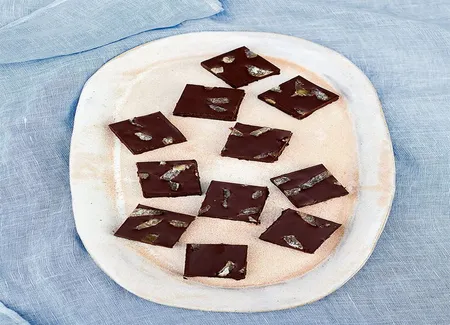 Truffes vegan au chocolat et gingembre confit