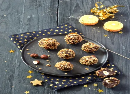 Truffes vegan chocolat noisettes