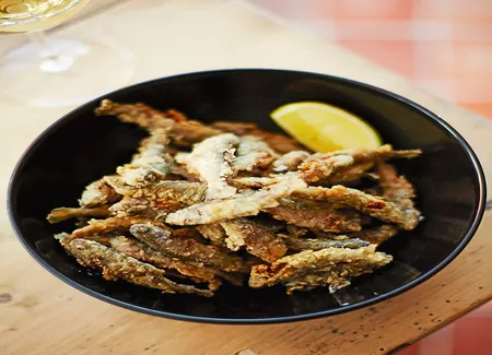 Truitelles frites