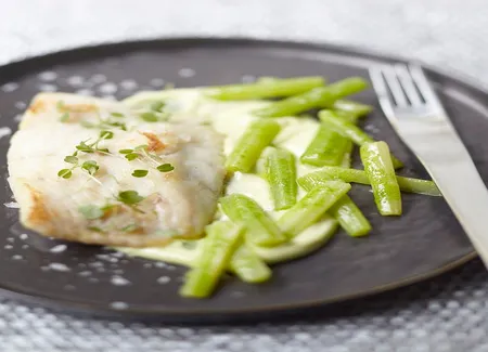 Turbot, granny et céleri d'anne-sophie pic