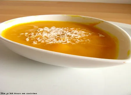 Velouté de carottes au lait de coco