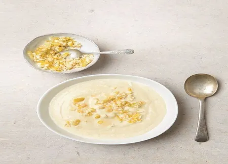 Velouté de chou-fleur au citron