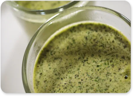 Velouté de cresson aux moules