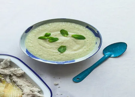 Velouté froid de fenouil à la poire