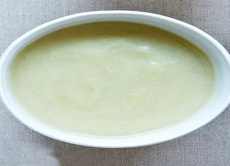 Velouté romanesco à la poire