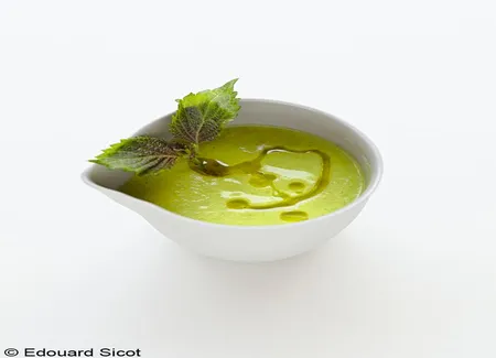 Velouté vert au shiso