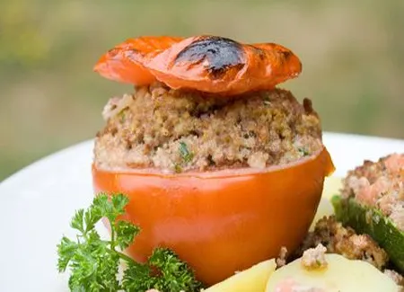 Véritables tomates farcies