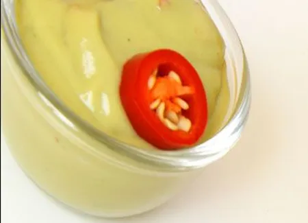 Verrine sucrée à l'avocat