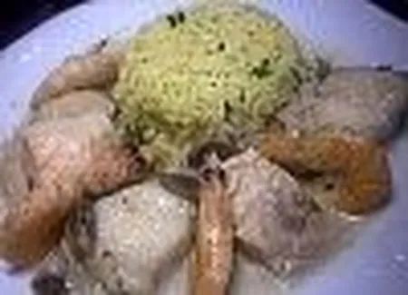 Blanquette de lotte au champagne