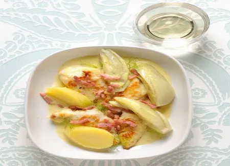 Blanquette de lotte safranée : exotique