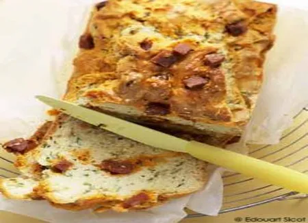 Cake au chorizo