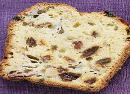 Cake banane, rhum, raisins