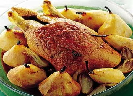 Canard aux poires