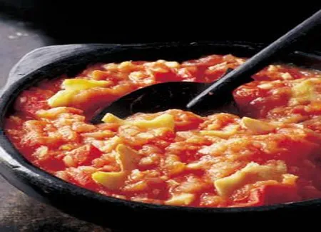 Chutney à la tomate et au gingembre