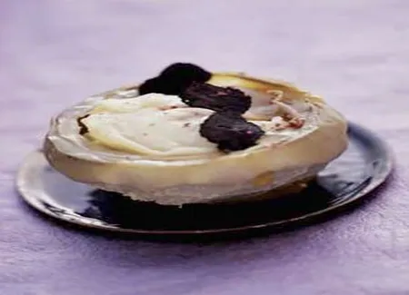 Coeur d'artichaut, oeuf et truffe