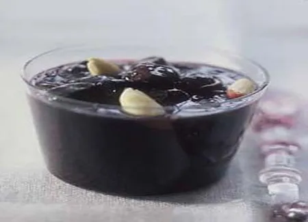 Confiture de cerises noires