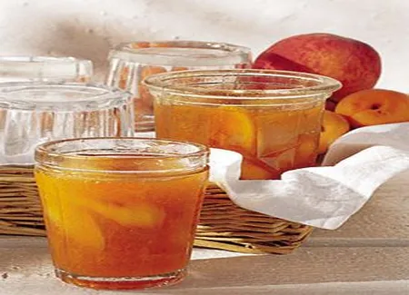 Confiture de pêches et d'abricots
