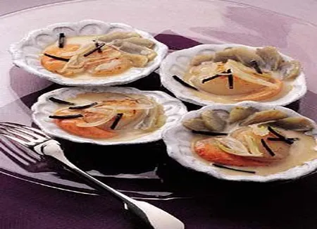 Coquilles saint jacques aux truffes