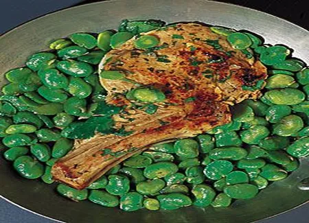 Côtes de veau à la coriandre