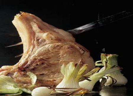Côtes de veau aux oignons