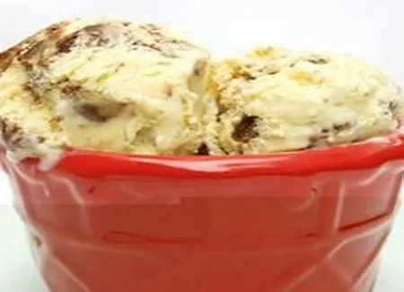Crème glacée aux brownies ratés