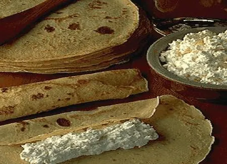 Crêpes au chèvre frais
