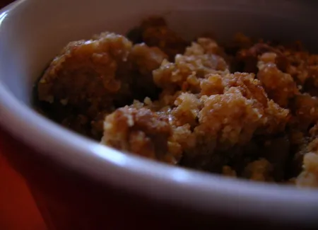 Crumble d'automne