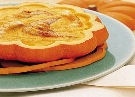 Empereur à la crème de citrouille
