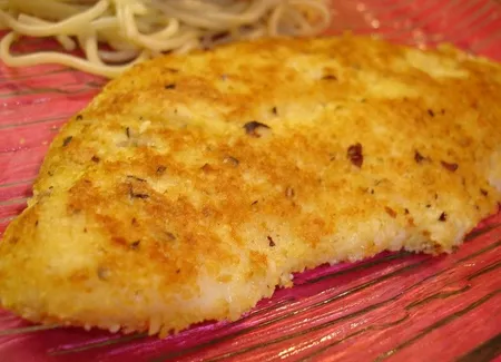 Filet de panga à la croûte de noisette