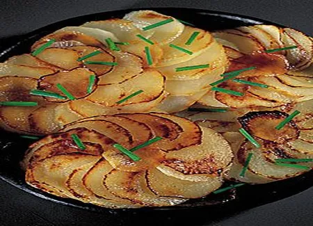 Galettes de navets glacés