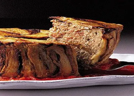 Gâteau d'aubergines