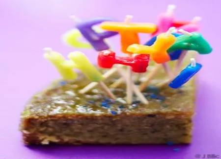 Gâteau glacé au thé vert