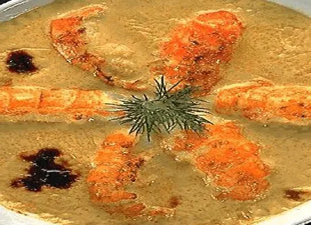 Gratin de gambas