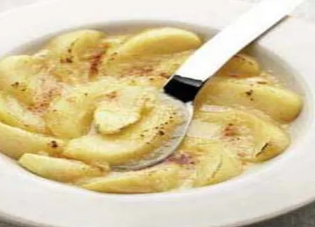 Gratin pommes-frangipane